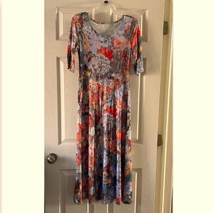 Soft Surroundings Nanette Jersey Knit Dress. Size XS. D499